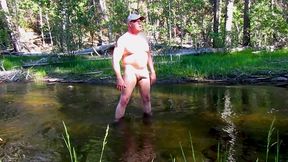 simscristian05 - update #398 - naked bathing and jerking off in the creek - sheer - dec 23, 2025