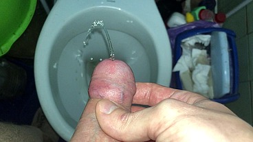 Great piss after erection