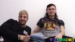 Tattooed Kandy Takes Jamie Hard Dick After Sloppy Blowjob