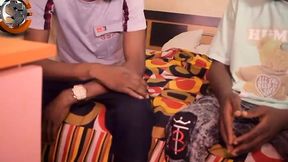 Juicy ebony Nigerian cutie gets ravaged by multiple dudes in steamy  tryst