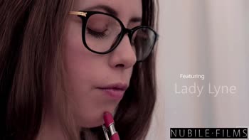Lady Lyne's Office Seduction Ends in Wild POV Fuck