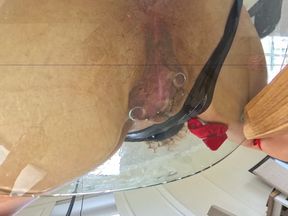 Anal and Pussy Dildo; Squirting on Your Face