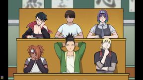 Konoha MILFs #13: Sensei MILF Teaches About Pussy and Masturbates Until She Cums Hard - by Eroticgamesnc