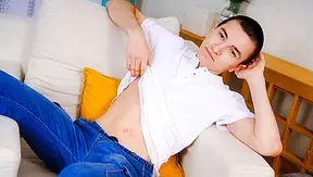 Alpan Stone Exposes His Asshole While Jerking Off Seductively