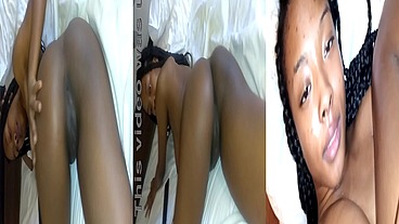 Mixed Afro-Filipino chick loves BBC!