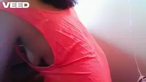 Big-Titted Exotic Stripper gives BBC a sloppy suck