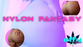 Big Ass in Skin-Tone Pantyhose | Nylon & Ass Worship | Spanish Dirty Talk