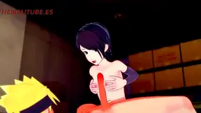 Sarada Explores Forbidden Desire with Naruto in Sensual 3D Hentai Encounter