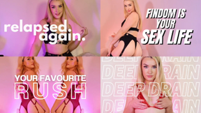The Ultimate Findom Relapse Collection! Financial Domination Clip Bundle