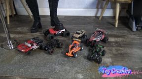 Toy Trucks Crushing Fun