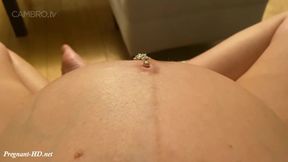 Pregnant Belly's Fetish Charm in a Sultry POV Tale