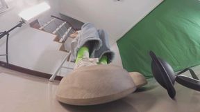 VR360 MIXUE dirty soles socks smelly feet humiliating dwarves