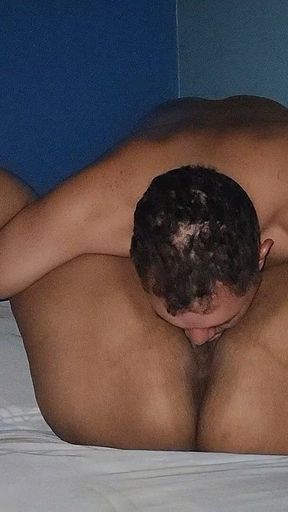 Stepmom Sucks Stepson's Cock Until She Spills His Cum on Her Body
