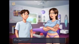 Sexy pregnant woman hot seen game play moment