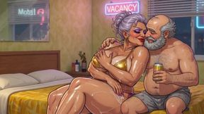 Horny Motel Couple Animations