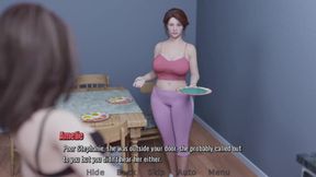 Hot and MILF Stepmom's Romance with Stepson in Laundry Room - Heart Problems - Ep15