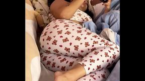 Chubby Girl Morning Routine Full of Farts While Getting Ready