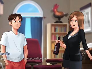 Miss bissette lastly screws Anon - summer time saga gameplay