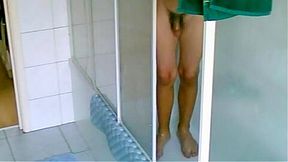 Younger Step brother take a shower 3