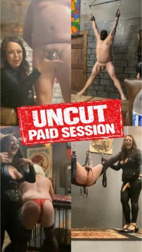 Hardcore Degradation Sissy Cums 2 Mins Into Being Pegged!