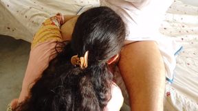 Desi Bhabhi fucked while cutting vegetables in the kitchen