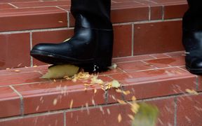 The Horny Rubber Gardener - Crushing Vegetables &amp; Boot Care