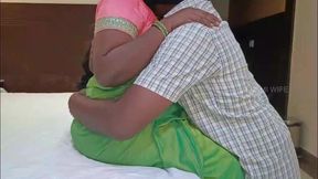 Fucking Friend's Step Mom in Green Saree -2