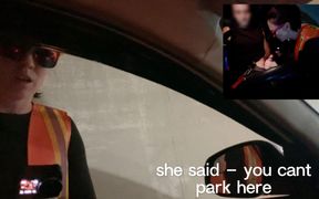 She Said You Can&#039;t Park Here, Deep Throat Blowjob, Creampie