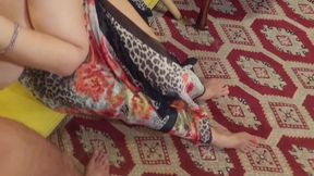 Beautiful Blonde Wife Enjoys Sex