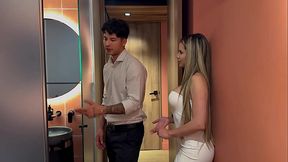 Real estate agent seduces and fucks me to buy the house - Ambar Prada and Danner Mendez