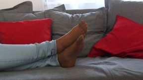 High heel and home office