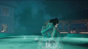 Winchesstt's House Party: Sizzling Lesbian Jacuzzi Fling