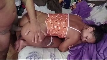 Botei a minha mulher pra dar um anal.