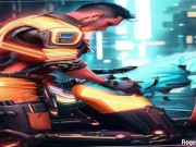 Cyborg sex Robot porn animation Cartoon Hentai