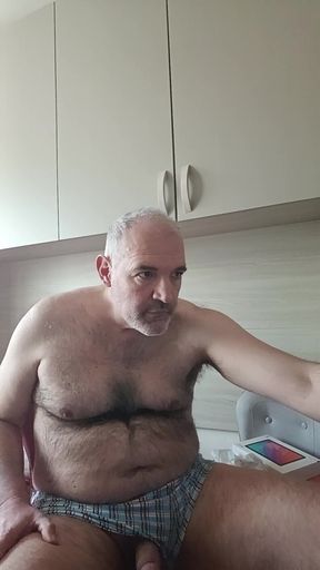 I Jerk off with My Masturbation Teacher Online