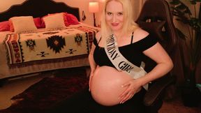 31 Weeks Pregnant Birthday Update - Big Growing Belly Oil Rub