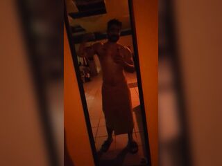 Saliendo del baño