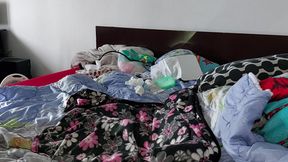 Hot Wife Fingers Pussy Until Orgasm. Female Masturbation with Moans.