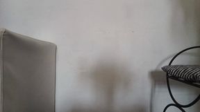 My stiletto heels hang off my feet and I end up taking off my panties for you (8)