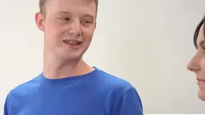 Busty redheads Jessica Ryan & Serena Hill swap balls in a heated tennis match