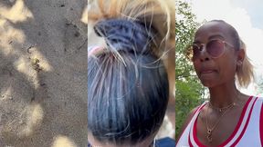 sextape defi en guadeloupe avec une bonne queue black sur la plage en...