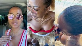 sextape defi en guadeloupe avec une bonne queue black sur la plage en...