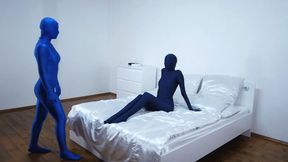 Blue Zentai Love