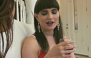 Shemale Natalie Mars banged her horny girlfriend after she swallowed dick