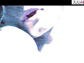 Lady in Suspenders in the Riding Position