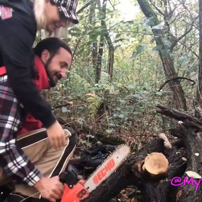 Milf buggered by the lumberjack for good