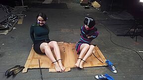 Zip-tied Barefoot In The Attic
