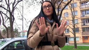 Poor Anna got left at the bus stop