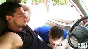 Gavin Taylor Comes Out Of The Car Straight On Aspen's Dick In The Driver Seat