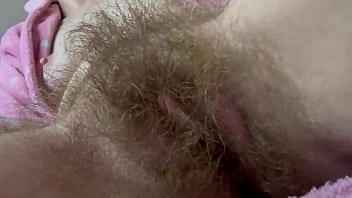 Her pussy is so hairy it&rsquo_s seems unreal